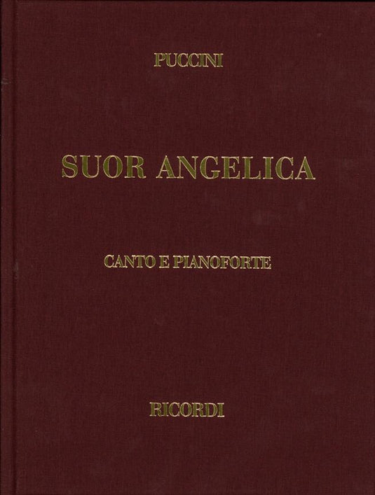 PUCCINI - SUOR ANGELICA - RICORDI (copertina rigida)