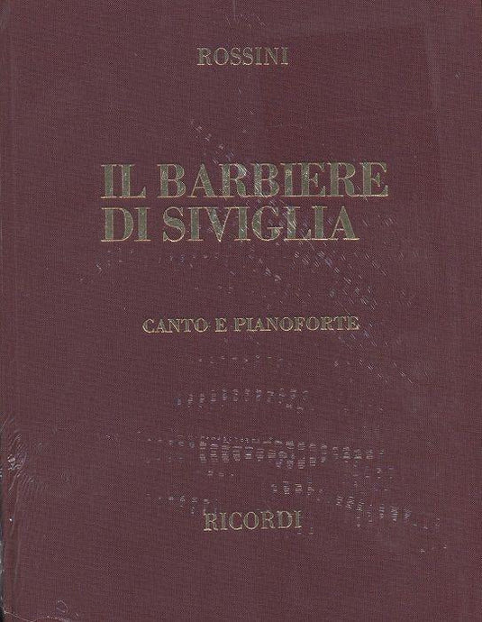 ROSSINI - Il Barbiere di Siviglia (copertina rigida) - RICORDI