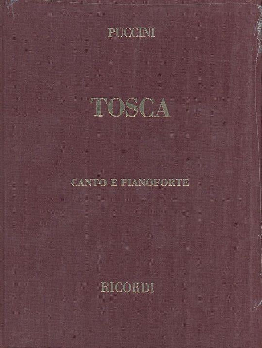 PUCCINI - TOSCA - RICORDI (copertina rigida)