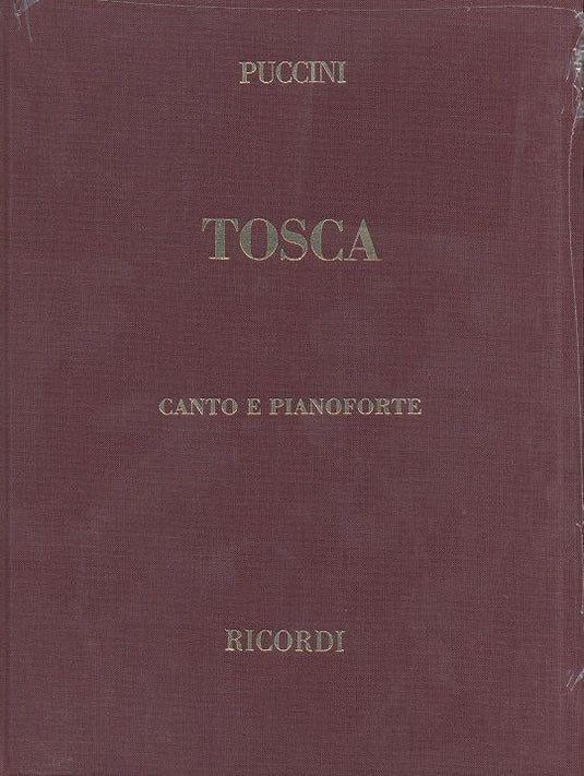 PUCCINI - TOSCA - RICORDI (copertina rigida)