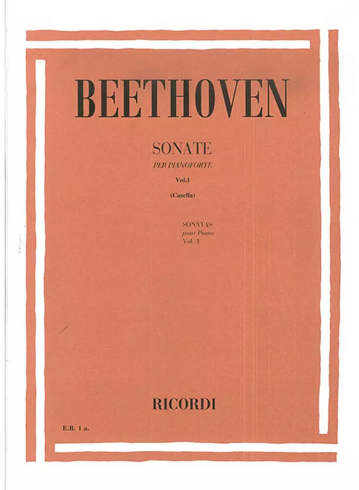 BEETHOVEN - SONATE PER PIANOFORTE VOL. 1