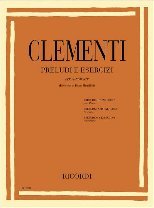 CLEMENTI - PRELUDI E ESERCIZI