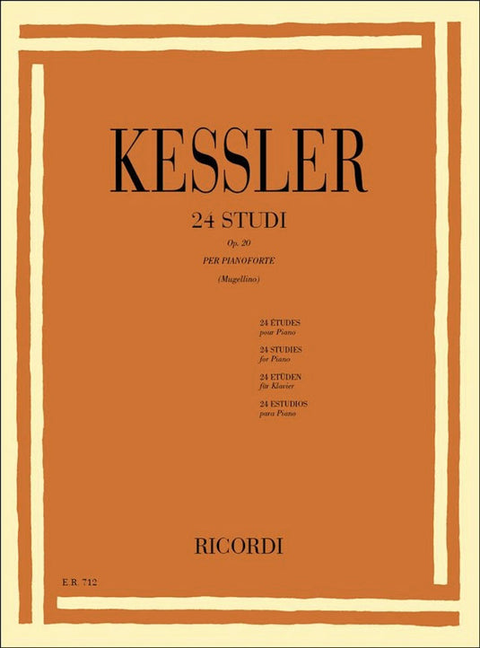 KESSLER - 24 STUDI - OP. 20