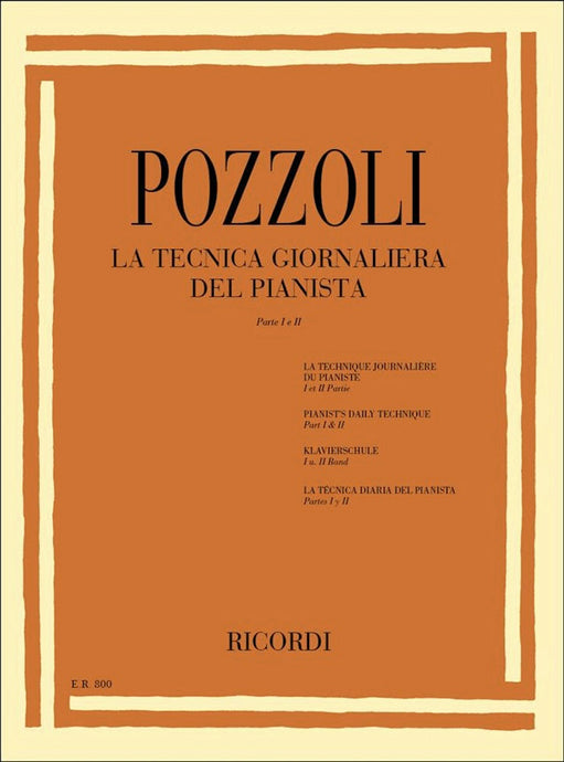 POZZOLI - LA TECNICA GIORNALIERA DEL PIANISTA