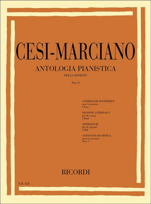 CESI-MARCIANO - ANTOLOGIA PIANISTICA FASC. I