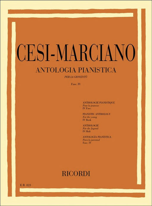 CESI-MARCIANO - ANTOLOGIA PIANISTICA FASC. IV