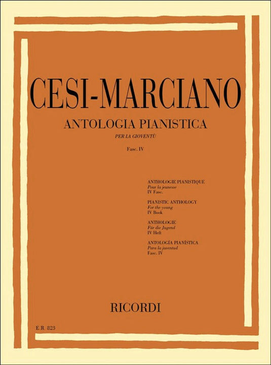 CESI-MARCIANO - ANTOLOGIA PIANISTICA FASC. IV