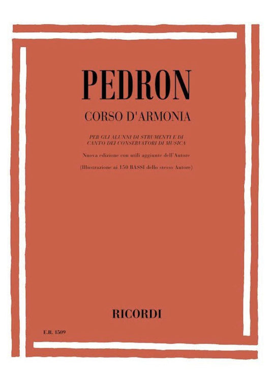 PEDRON - CORSO D' ARMONIA