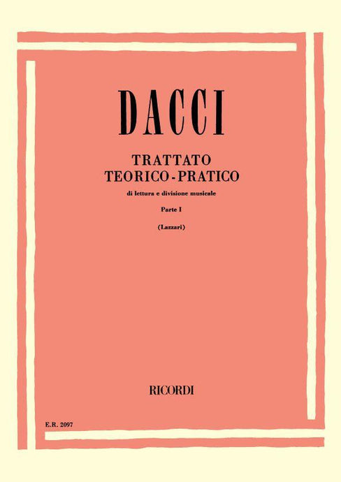 DACCI - TRATTATO TEORICO-PRATICO PARTE 1