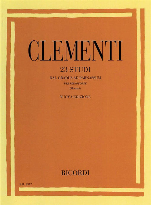 CLEMENTI - 23 STUDI DAL GRADUS AD PARNASSUS