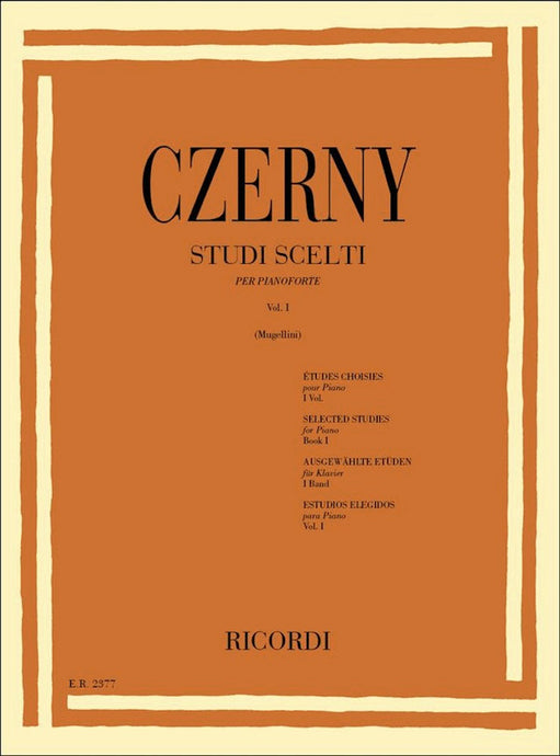 CZERNY – STUDI SCELTI - VOL. I