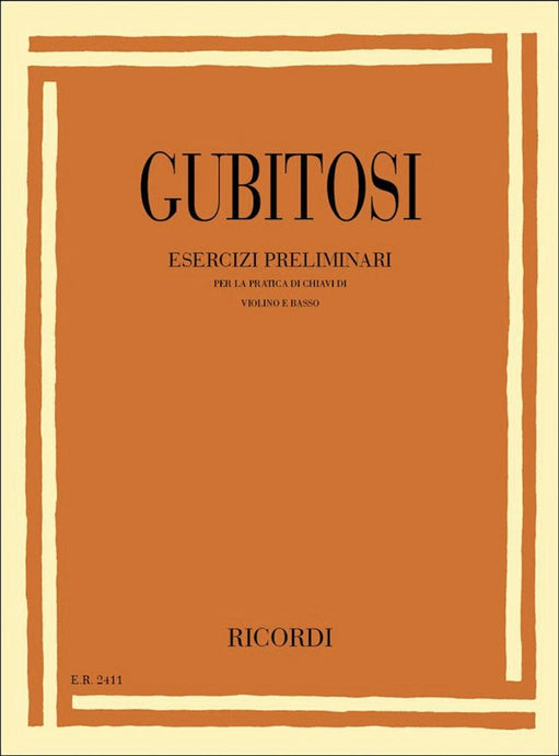 GUBITOSI - ESERCIZI PRELIMINARI