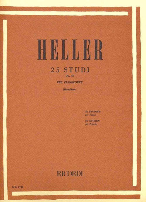 HELLER - 25 STUDI OP. 45