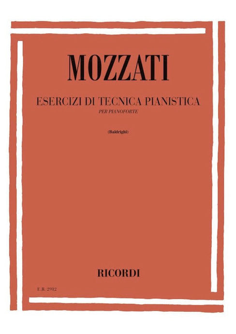 MOZZATI - ESERCIZI DI TECNICA PIANISTICA