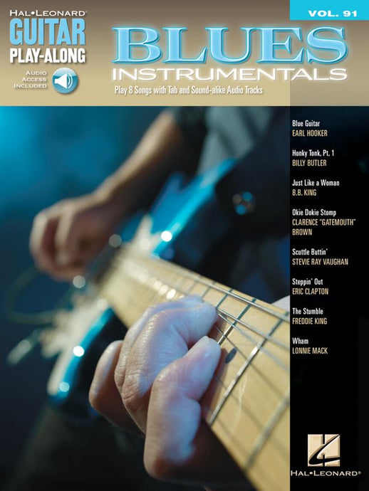 VARI. - BLUES INSTRUMENTAL (GUITAR PLAY-ALONG)