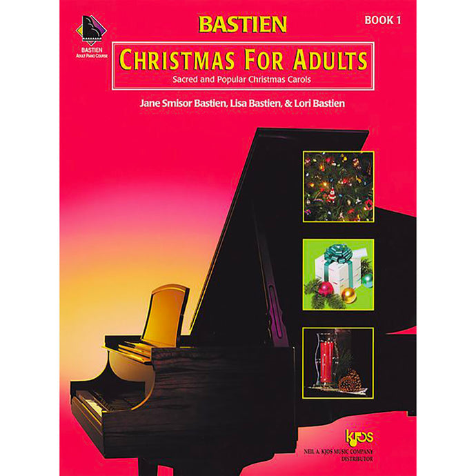 BASTIEN CHRISTMAS FOR ADULTS BOOK 1 (BOOK & CD)