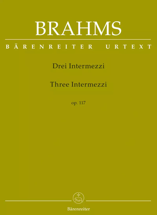 BRAHMS - TRE INTERMEZZI OP.117