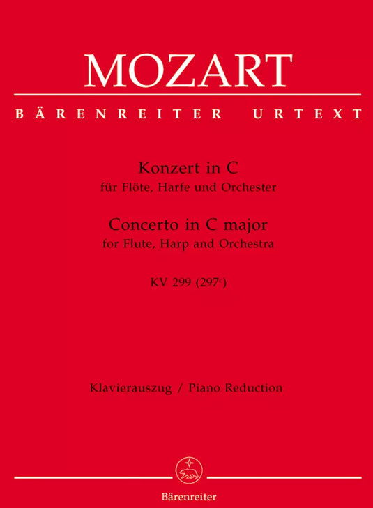 MOZART - Concerto in Do Maggiore KV299 - Flauto Arpa e Pianoforte
