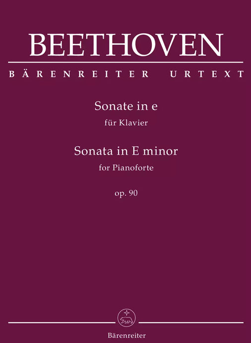 BEETHOVEN - PIANO SONATA IN E MINOR OP.90