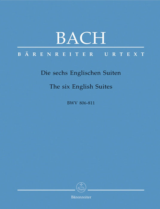 BACH - SUITES INGLESI - BÄRENREITER