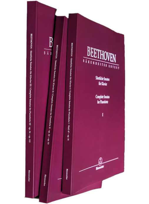 BEETHOVEN - COMPLETE SONATAS FOR PIANO I-III