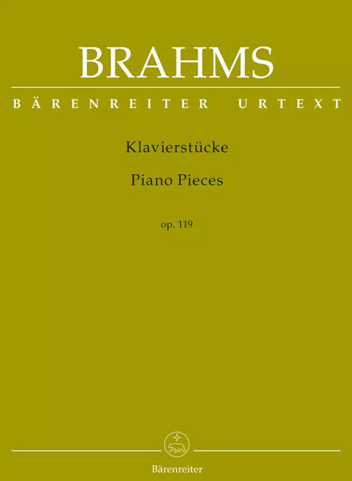 BRAHMS - PIANO PIECES OP.119