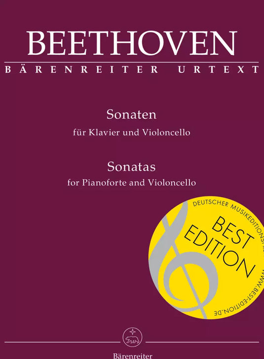 BEETHOVEN - Sonate - Violoncello e Pianoforte