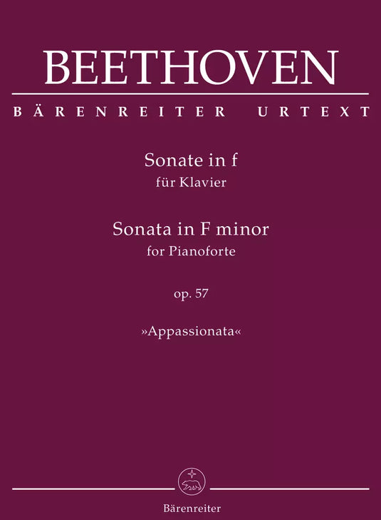 BEETHOVEN - PIANO SONATA IN F MINOR  OP.57 - APPASSIONATA