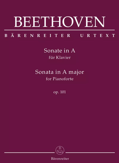 BEETHOVEN - PIANO SONATA IN A MAJOR OP.101