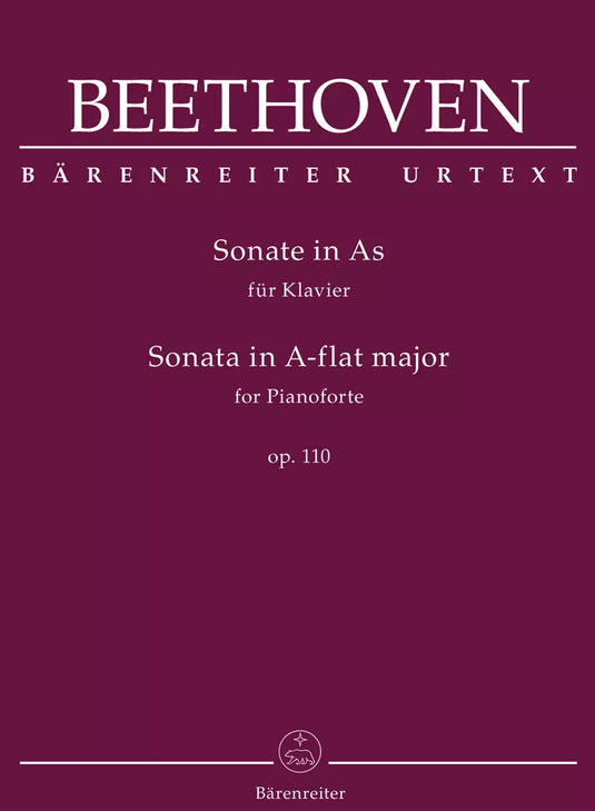 BEETHOVEN - PIANO SONATA IN A-FLAT MAJOR OP.110