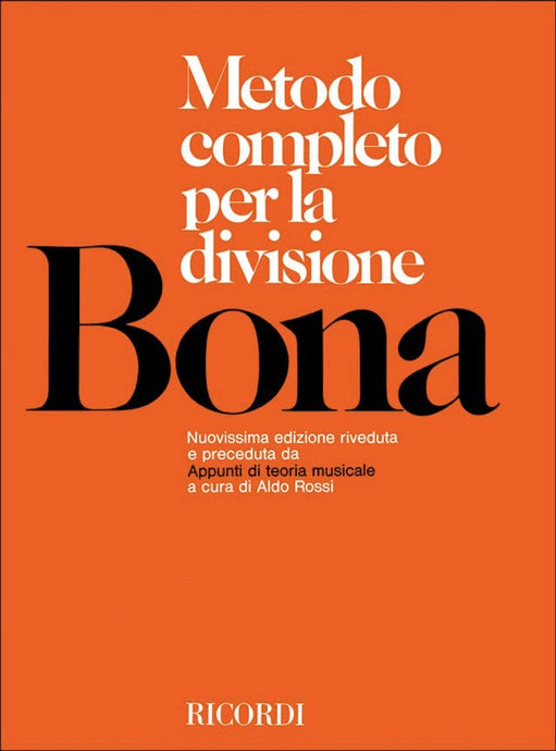 BONA - METODO COMPLETO PER LA DIVISIONE