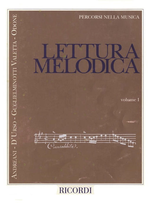 VARI. - LETTURA MELODICA VOLUME 1