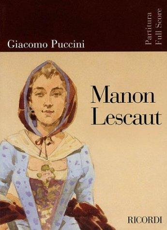 PUCCINI - Manon Lescaut (Partitura) - RICORDI