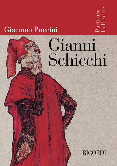 PUCCINI - Gianni Schicchi (Partitura) - RICORDI