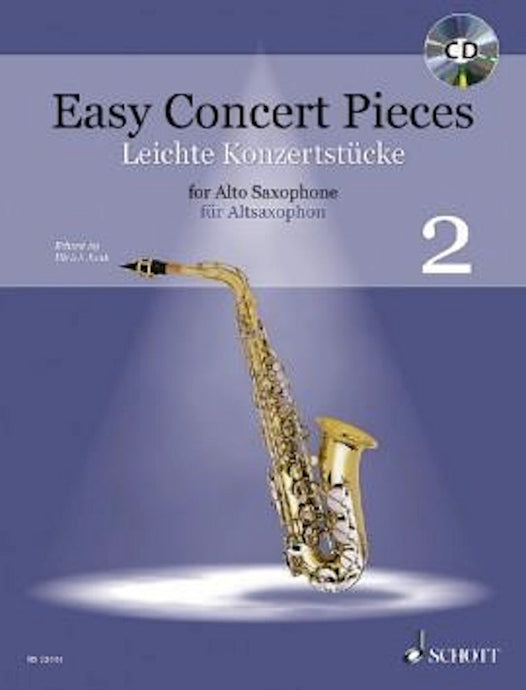 EASY CONCERT PIECES Sax Alto Vol. 2