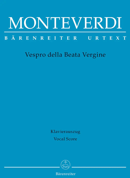 MONTEVERDI - VESPRO DELLA BEATA VERGINE